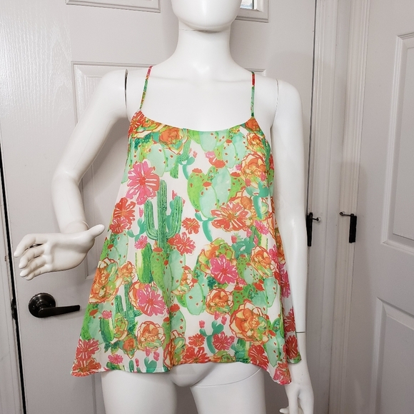 Show Me Your Mumu Carson Top in Cactus Cooler size Small - Picture 1 of 7
